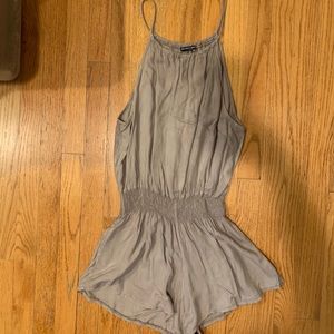 Taupe Romper